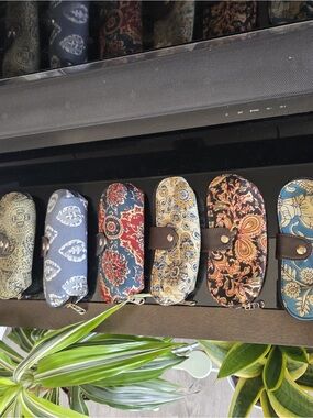 Patterned Fabric Eyeglass Cases - Assorted Floral & Paisley Prints